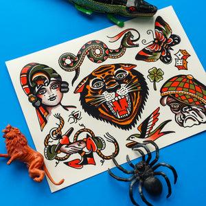 CLASSIC TEMPORARY TATTOOS