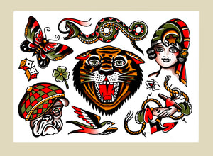 CLASSIC TEMPORARY TATTOOS