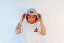 Load image into Gallery viewer, DEEDS NOT WORDS 5-PANEL HAT
